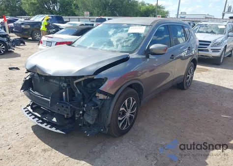2016 Nissan Rogue S из США, поврежденный, VIN KNMAT2MT2GP613783